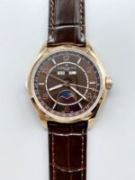 Vacheron Constantin Fiftysix Edition Rose Gold Watch 904L Steel Black Dial(1:1Super Clone)