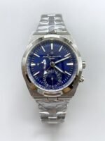 Vacheron Constantin Overseas Dual Time Stainless Steel Blue Dial(1:1Super Clone)