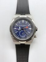 Vacheron Constantin Overseas Dual Time Titanium Watch in Blue Dial(1:1Super Clone)