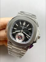 Patek Philippe Nautilus 5980 Chronograph Steel Case in Black Dial (1:1Super Clone) - Image 2