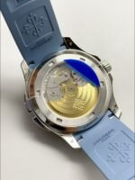 Patek Philippe Aquanaut 5164 Opaline Blue Stainles Steel (1:1Super Clone) - Image 5