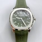 Patek Philippe Aquanaut 5168G Green Dial 904L Steel (1:1Super Clone)