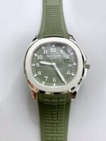 Patek Philippe Aquanaut 5168G Green Dial 904L Steel (1:1Super Clone)