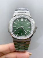 Patek Philippe Nautilus 5711 904L Steel 2023 Updated Mirror – Green Dial(1:1Super Clone)
