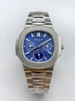 Patek Philippe Nautilus 5740 Perpetual Calendar Stainless Steel Blue Dial(1:1Super Clone)