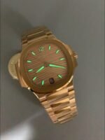 Patek Philippe Nautilus 7118/1200R-010 35MM Rose Gold(1:1 Super Clone) - Image 9