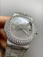 Patek Philippe Nautilus 5711/A 904L Steel Diamonds Casing(1:1Super Clone) - Image 3