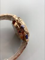 Patek Philippe Nautilus 5980/R Rose Gold 904L Steel Case in Black Dial (1:1Super Clone) - Image 5