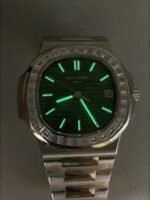 Patek Philippe Nautilus 5711 904L Steel 2023 Updated Mirror – Green Dial(1:1Super Clone) - Image 11