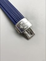 Patek Philippe Aquanaut 5968 Chronograph Steel Casing Blue Dial Watch(1:1 Super Clone) - Image 9