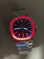 Patek Philippe Nautilus 5711 Black Dial 904L Steel with Rubies Bezel(1:1Super Clone) - Image 10