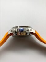 Patek Philippe Aquanaut 5968 Chronograph Steel Casing Orange Strap Watch(1:1 Super Clone) - Image 6