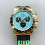 1:1 Superclone Latest 2025 model 4131 Tiffany Blue daytona 126518LN