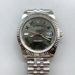 1:1 super clone Datejust 36MM &41 Wimbledon: Ref. 126334