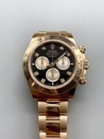 Rolex Daytona Black Dial Rose Gold Model 116509(1;1Super Clone)