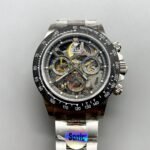 Rolex Daytona Skeleton Dial Carbon Fiber Mechanical Watch (1:1 Super Clone)