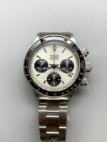 Rolex Vintage Watch With Silver Dial and Steel Bracelet(1;1 Super Clone)