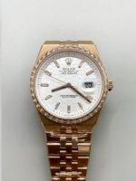 RoleRolex Land-Dweller 127335 Steel Honeycomb Rose Gold 40MM(1:1 Super Clone)