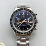 1:1 super clone Omega Super Series Moonphase (black OMEGA)