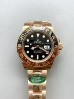 The New Rolex GMT-Master II in Rose Gold.(1:1 Super Clone)