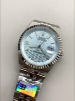 Rolex Land-Dweller 127336 Ice Blue Honeycomb 40MM (1;1 Super Clone) - Image 3