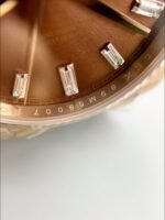 Rolex Day-Date 40 Rose Gold Chocolate Baguette Diamond Dial 228235(1;1 Super Clone) - Image 4