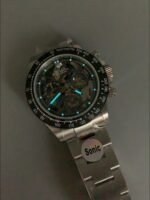 Rolex Daytona Skeleton Dial Carbon Fiber Mechanical Watch (1:1 Super Clone) - Image 10