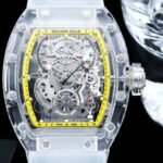 Best Swiss Replica Richard Mille RM56-01 Transparent Glass Case Watch – AAA Skeleton Dial - Image 2