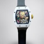 Richard Mille RM 88 Replica AAA – White Ceramic, Black Strap, Swiss Tourbillon Look