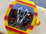 Replica Richard Mille RM27-03 Rafael Nadal Tourbillon Swiss Movement Carbon Fiber Watch - Image 3