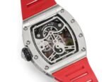 Super Clone Replica RICHARD MILLE RM S10 Koi Fish Tourbillon Watch Diamond Case Red Strap Swiss Quality - Image 6