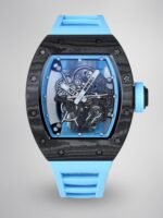 Replica Richard Mille RM 055 Carbon Fiber Men's Watch: A Masterpiece of Innovation, Craftsmanship, and Modern Elegance