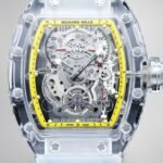 Best Swiss Replica Richard Mille RM56-01 Transparent Glass Case Watch – AAA Skeleton Dial