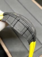 Swiss Replica Richard Mille RM 35-02 Watch For Men – Skeleton Dial, Yellow Rubber Strap, Luxury Sport Design - Image 7