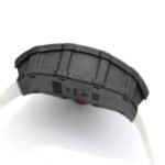 Top Swiss Replica Richard Mille RM35-01 – Carbon Fiber Case & White Rubber Strap - Image 7