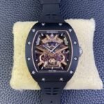 Best Swiss RM47 Black Samurai Tourbillon Replica Watch - Image 5
