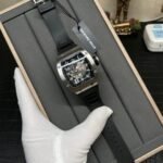 Swiss Richard Mille RM 010 Replica – Skeleton Dial Men’s Watch With Black Rubber Strap And Sapphire Crystal - Image 3