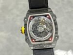 Best Replica Richard Mille RM67-02 Super Clone 47mm Skeleton Dial Carbon Fiber Watch - Image 9