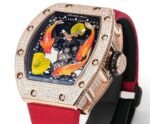 Replica RICHARD MILLE RM S10 Koi Tourbillon Watch with Rose Gold Case - Image 8