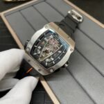Luxury Best Richard Mille RM 40-01 Replica McLaren Speedtail – Water-Drop Case, Black Rubber Strap, Swiss Movement - Image 5