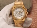 Audemars Piguet Royal Oak Chronograph Rose Gold on 904L Steel – 1:1 Superclone