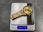 1:1 super clone Day Date Rolex Weekly Journal 18K Gold Plated counter weight - Image 3