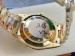 1:1 super clone Day Date Rolex Weekly Journal 18K Gold Plated counter weight - Image 9