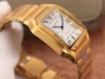 Cartier Tank Anglaise 18K Yellow Gold – 1:1 Superclone - Image 5