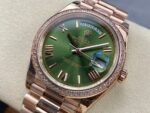 Day Date Rolex Weekly Journal Champaign 18K Gold Plated counter weight - Image 4