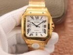 Cartier Tank Anglaise 18K Yellow Gold – 1:1 Superclone