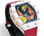 Best Replica Richard Mille RM S10 Koi Tourbillon Watch – Red Strap - Image 9