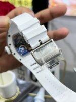 Richard Mille RM055 BBR White Ceramic Skeleton Swiss Replica Sports Watch, AAA Super Clone - Image 10