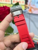 Replica Richard Mille RM35-02 Red Rubber Strap Swiss Movement Sports Watch - Image 3