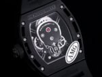 Swiss Richard Mille RM 052 Replica Watch – Skeleton Tourbillon, Skull Face, Black Rubber Strap, AAAAA Quality - Image 8